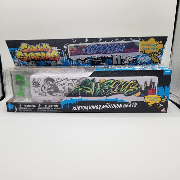 Subway Surfers Kustom Kings Midtown Beats Green Creative Art Design Kit Graffiti - Picture 1 of 6